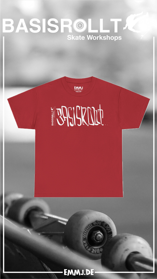 BASISROLLT Skateworkshop - By Hand-Logo -  T-Shirt