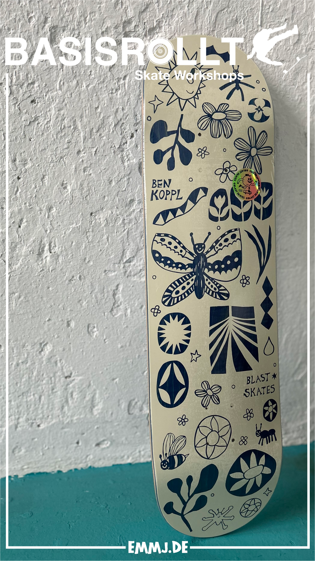 BLAST SKATES Ben Koppl X Liisachisholm 8.5