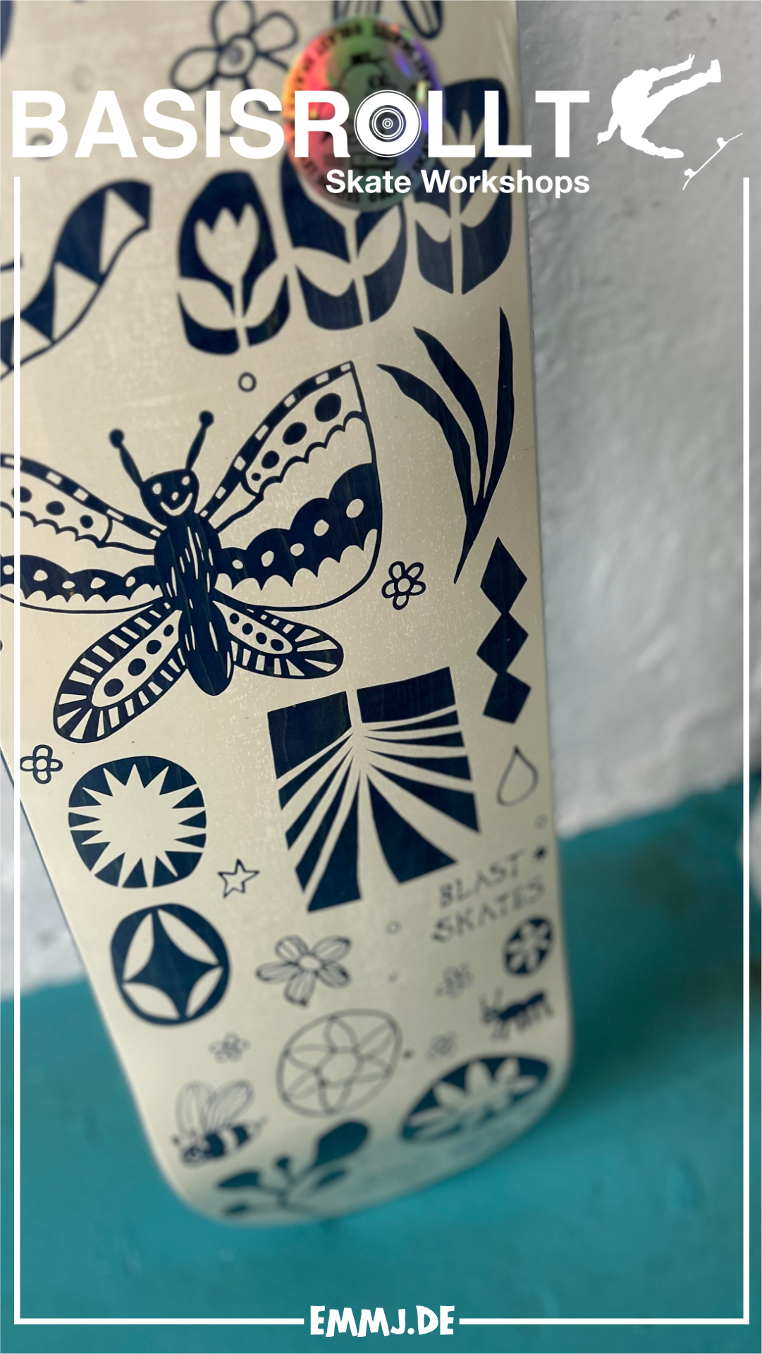 BLAST SKATES Ben Koppl X Liisachisholm 8.5