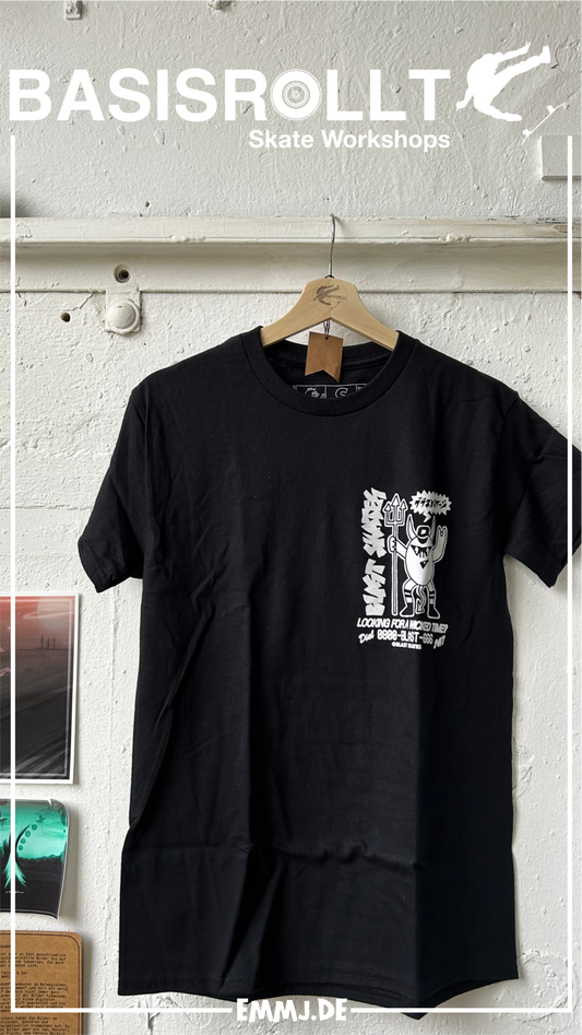 BLAST SKATES DEVIL MASCOT T-SHIRT