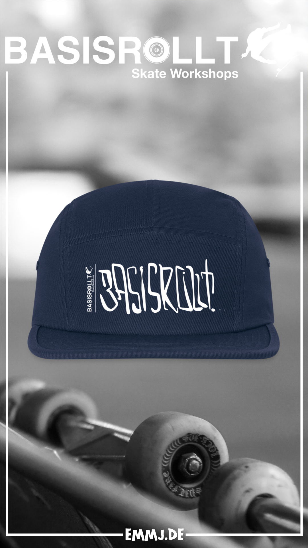 BASISROLLT - Camper Cap - „By Hand“ Logo