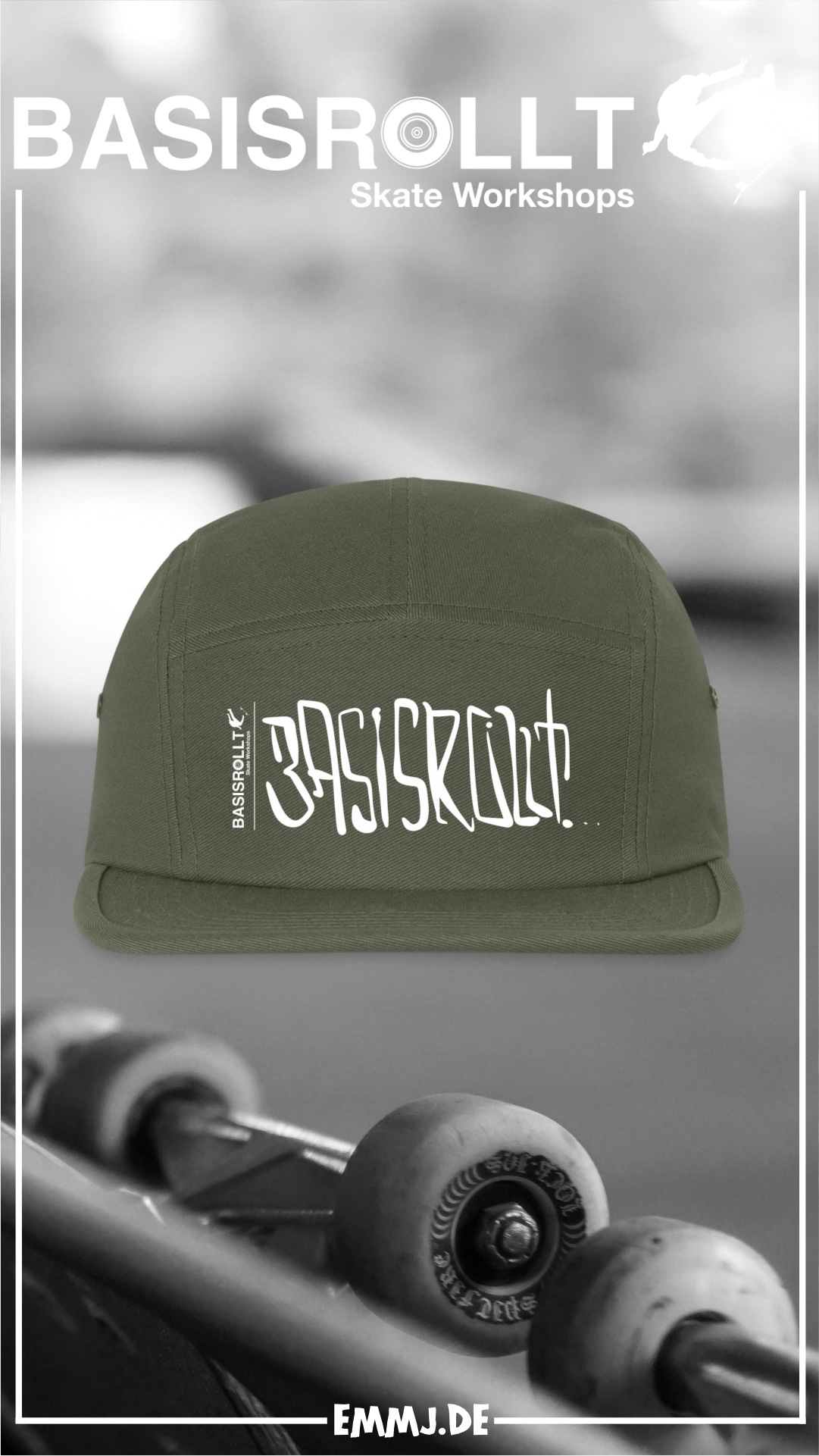 BASISROLLT - Camper Cap - „By Hand“ Logo