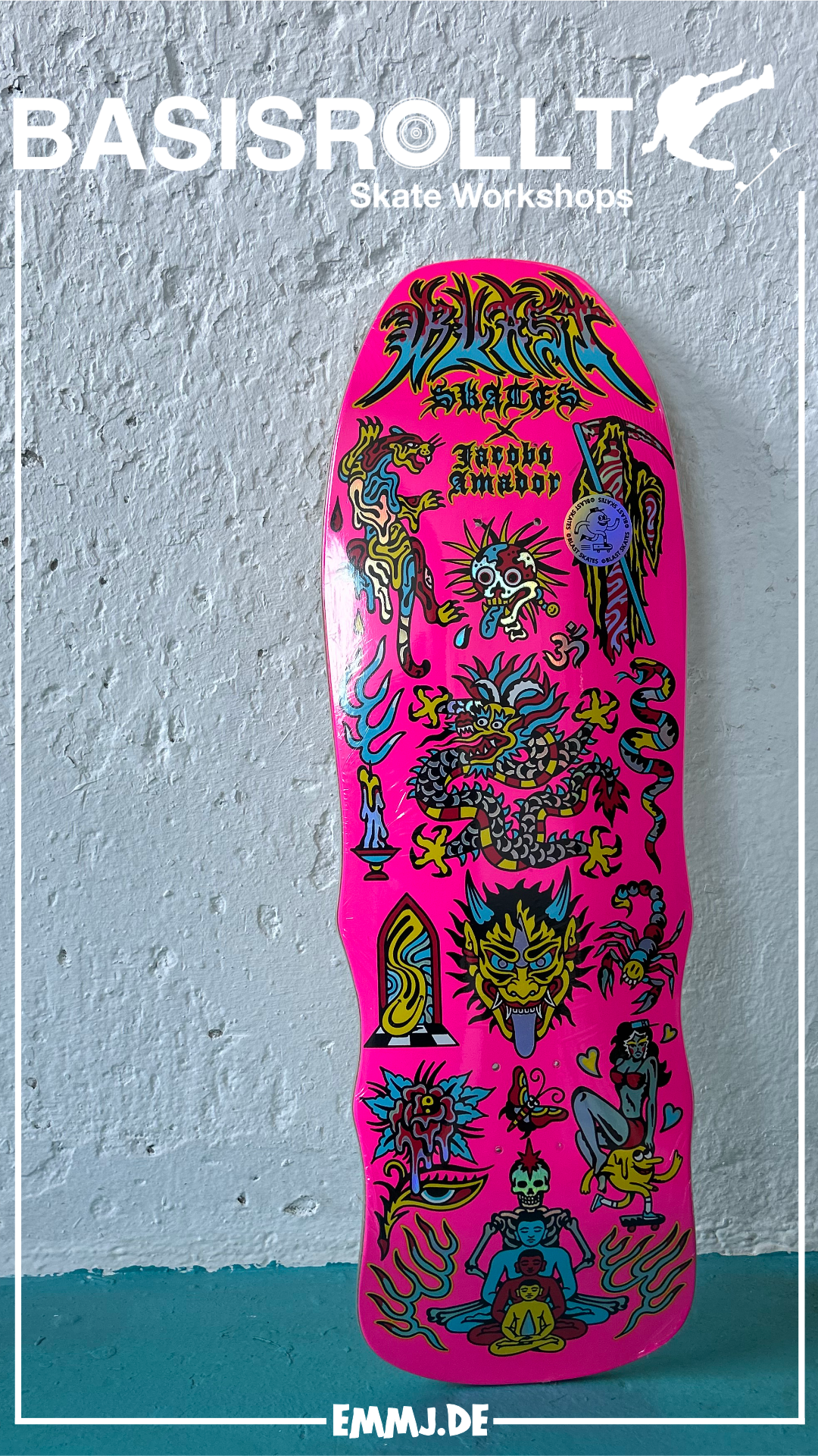 Blast Skates  10.25” JACOBO AMADOR FLASH DECK