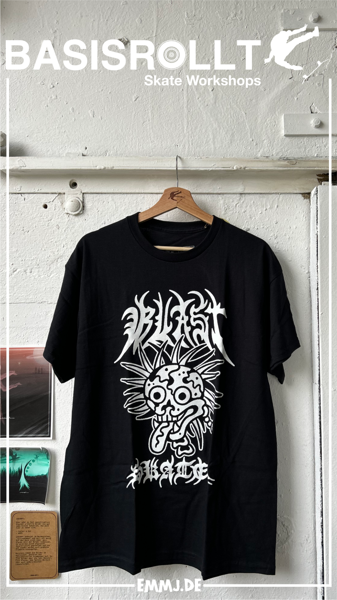 BLAST SKATES FLASH COLLECTION: JACOBO AMADOR FLASH T-SHIRT