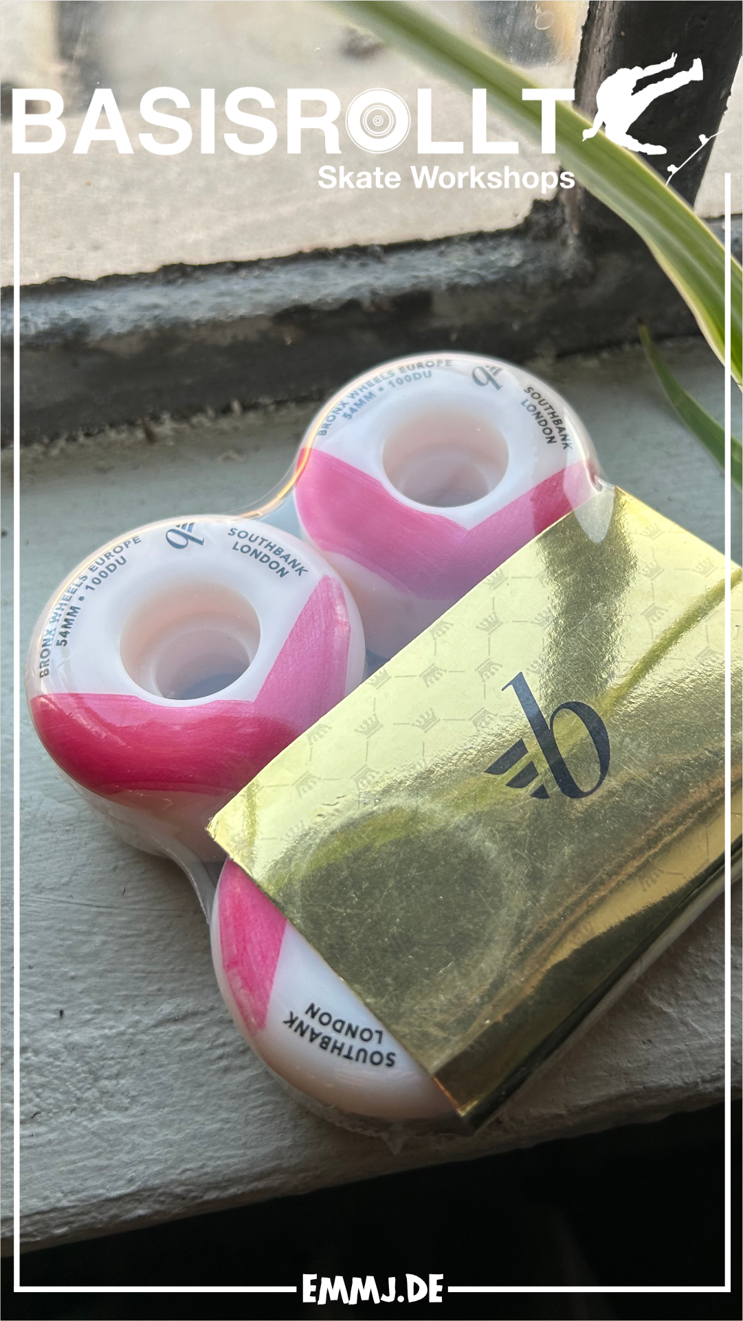 BRONX WHEELS SOUTHBANK / LONDON, GOLD Formula, Flat Shape, 100A - 54mm