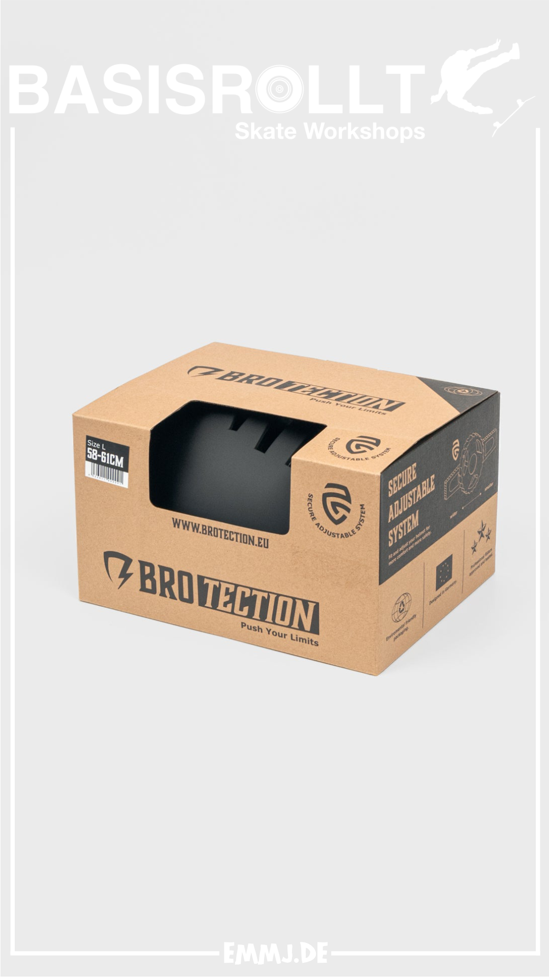 BroTection  Helm, black