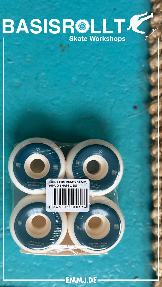 BRONX WHEELS Community Wheel - X Shape 100A, 54mm, FORCE Formula