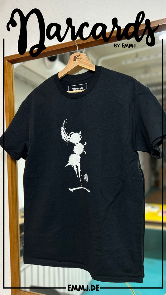 DARCARDS Series #62 T-Shirt - Zahnstocher Kunst mit Tusche