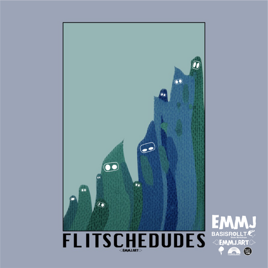 Flitschedudes #2 „A Decade of Delightful Acrylic Dudes“