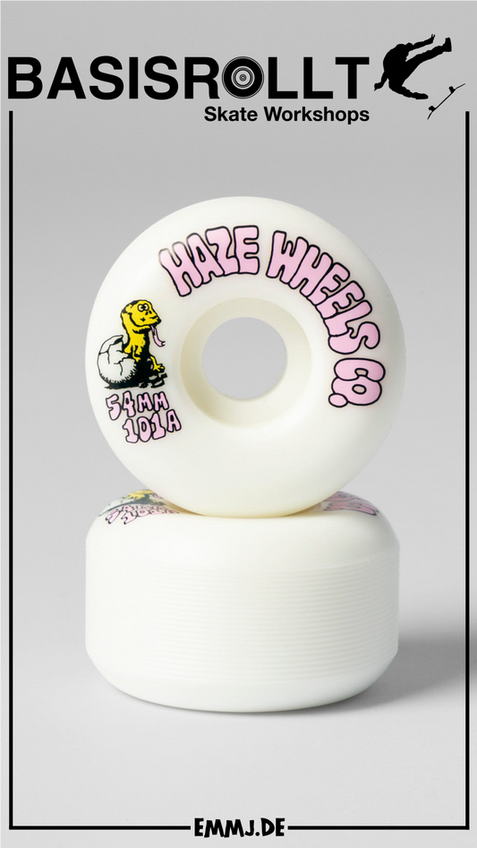 HAZE WHEELS 54MM 101A BORN STONED