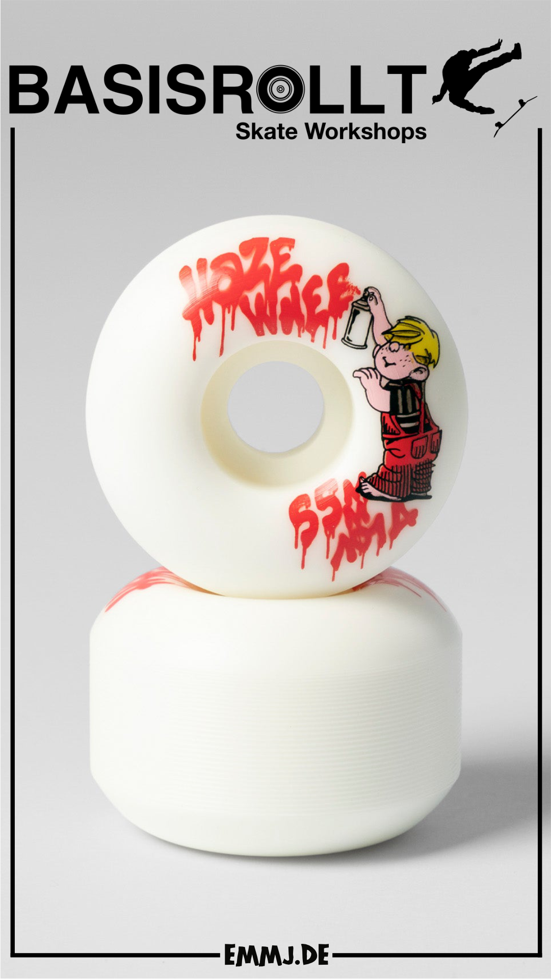 HAZE WHEELS MENACE 55MM 101A Rollen