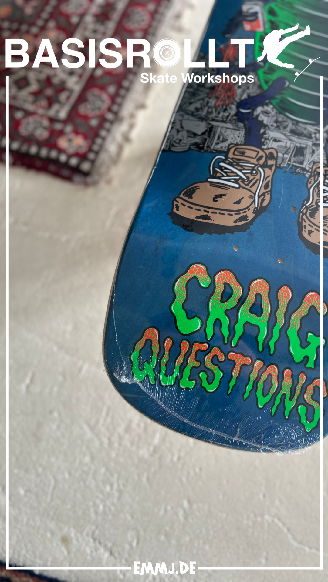 Heroin Skateboards Craig Questions Bug 9.6 Erik Halisch-EMMJ