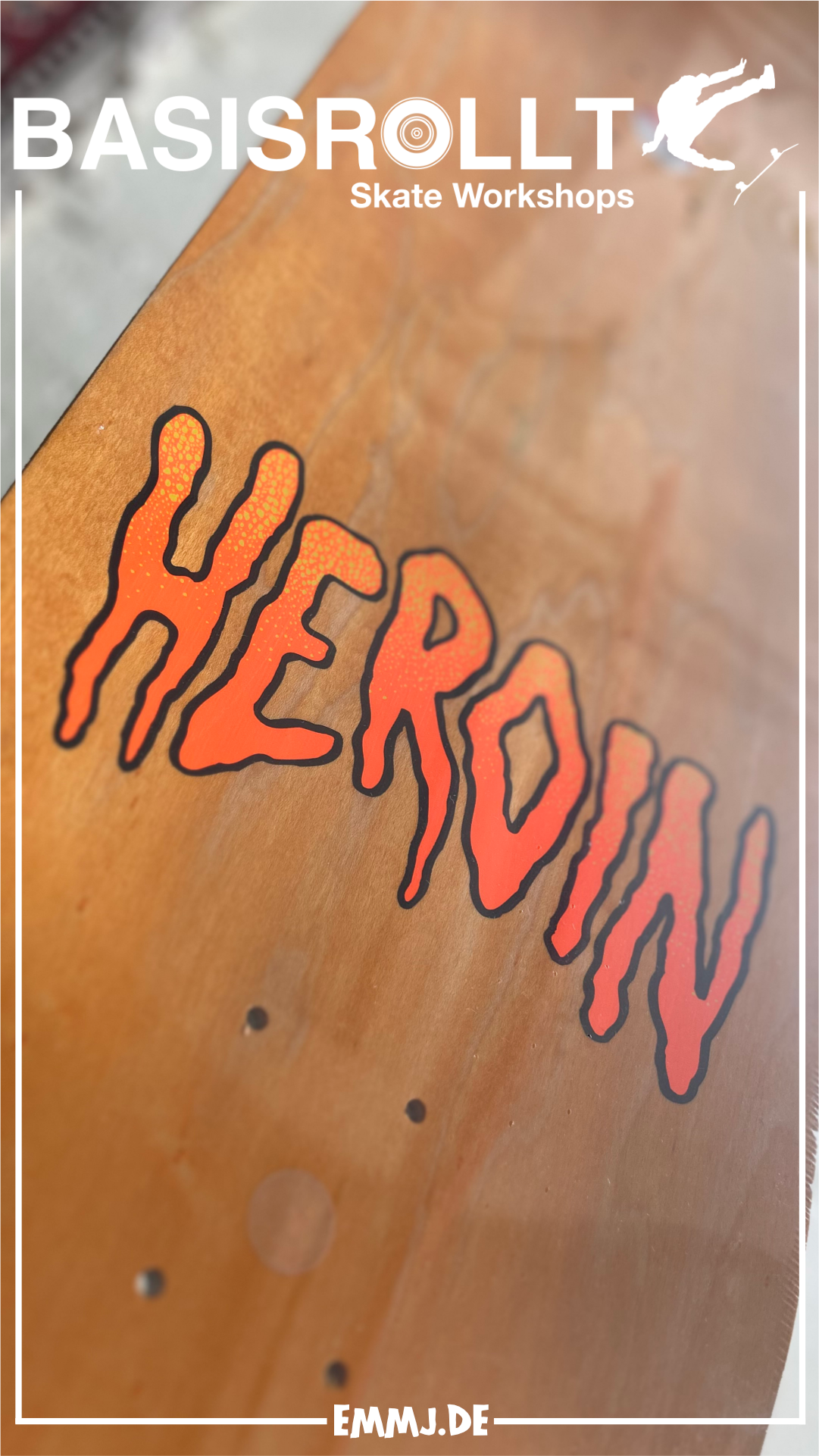 Heroin Skateboards Craig Questions Bug 9.6 Erik Halisch-EMMJ