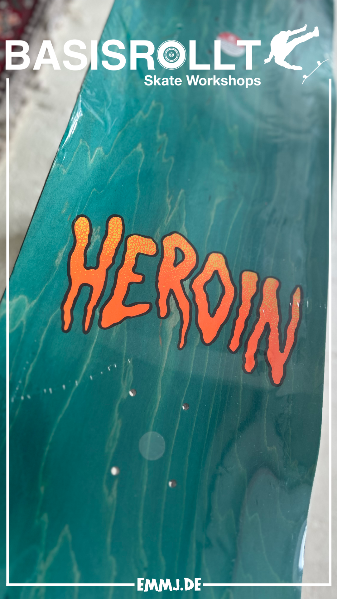 Heroin Skateboards Dead Dave Eyes 10.0 Erik Halisch-EMMJ