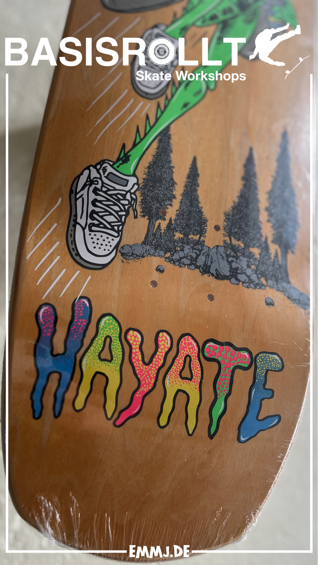 Heroin Skateboards Hayate Bug Erik Halisch-EMMJ