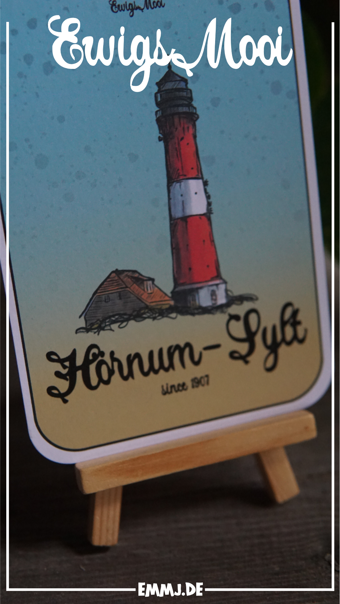 Hörnum Sylt Leuchtturm - Sammelkarte - Postkarte - A6