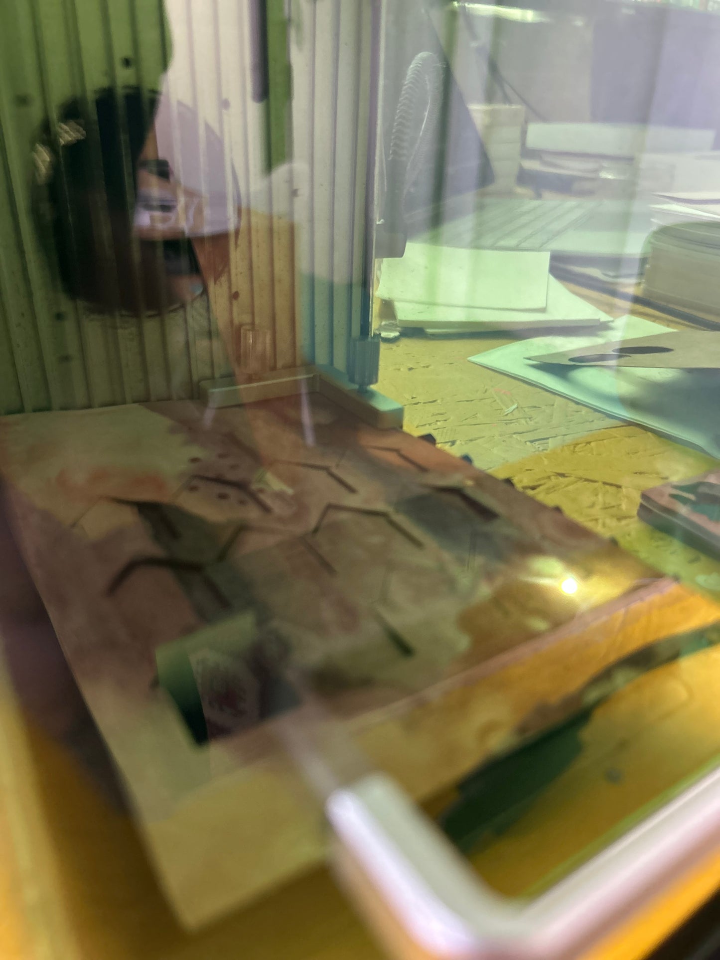 Aquarellschnitt - Kunstworkshop für Erwachsene in Niederense - Die Lackiererei 2 Std.