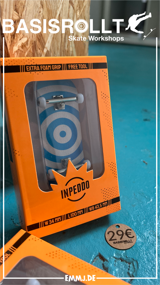 INPEDDO Fingerboard Compl. 3rd Gen, CIRCLE - 34mm