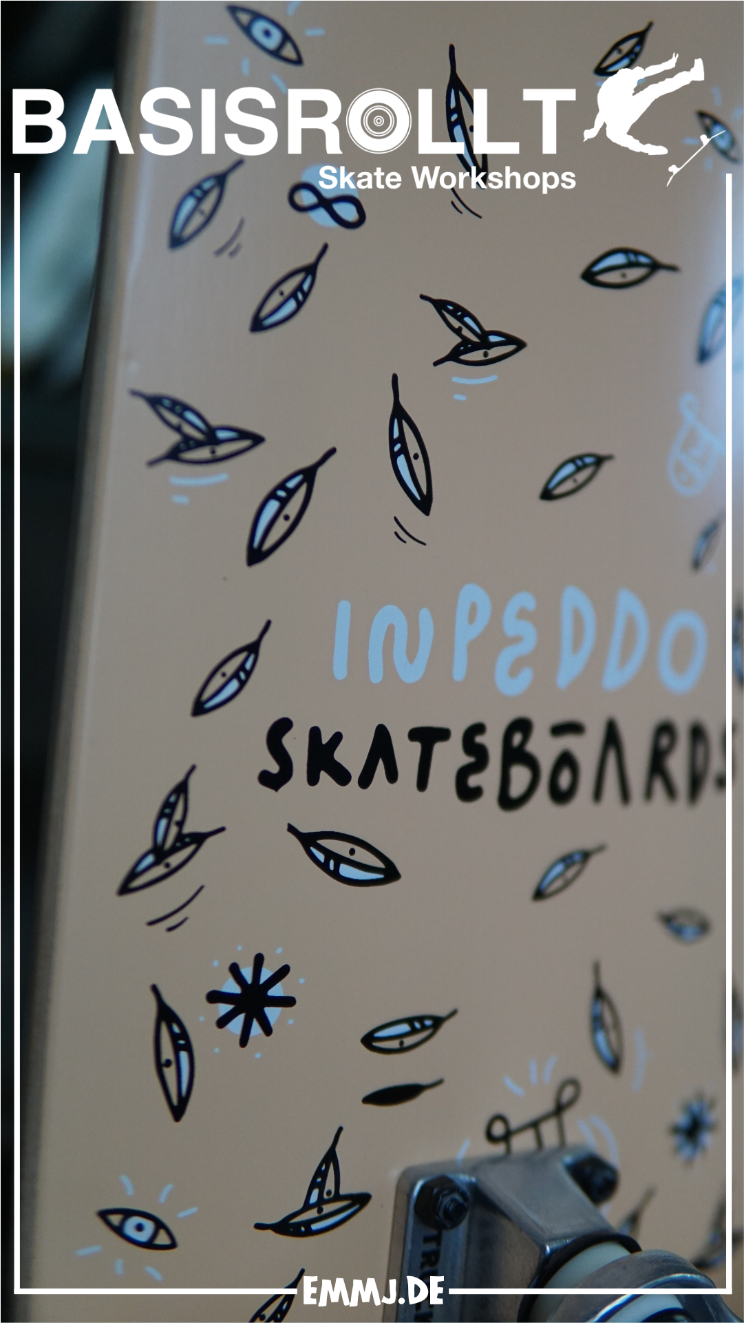 INPEDDO  Leaf - Skateboard Basic Complete 8.125