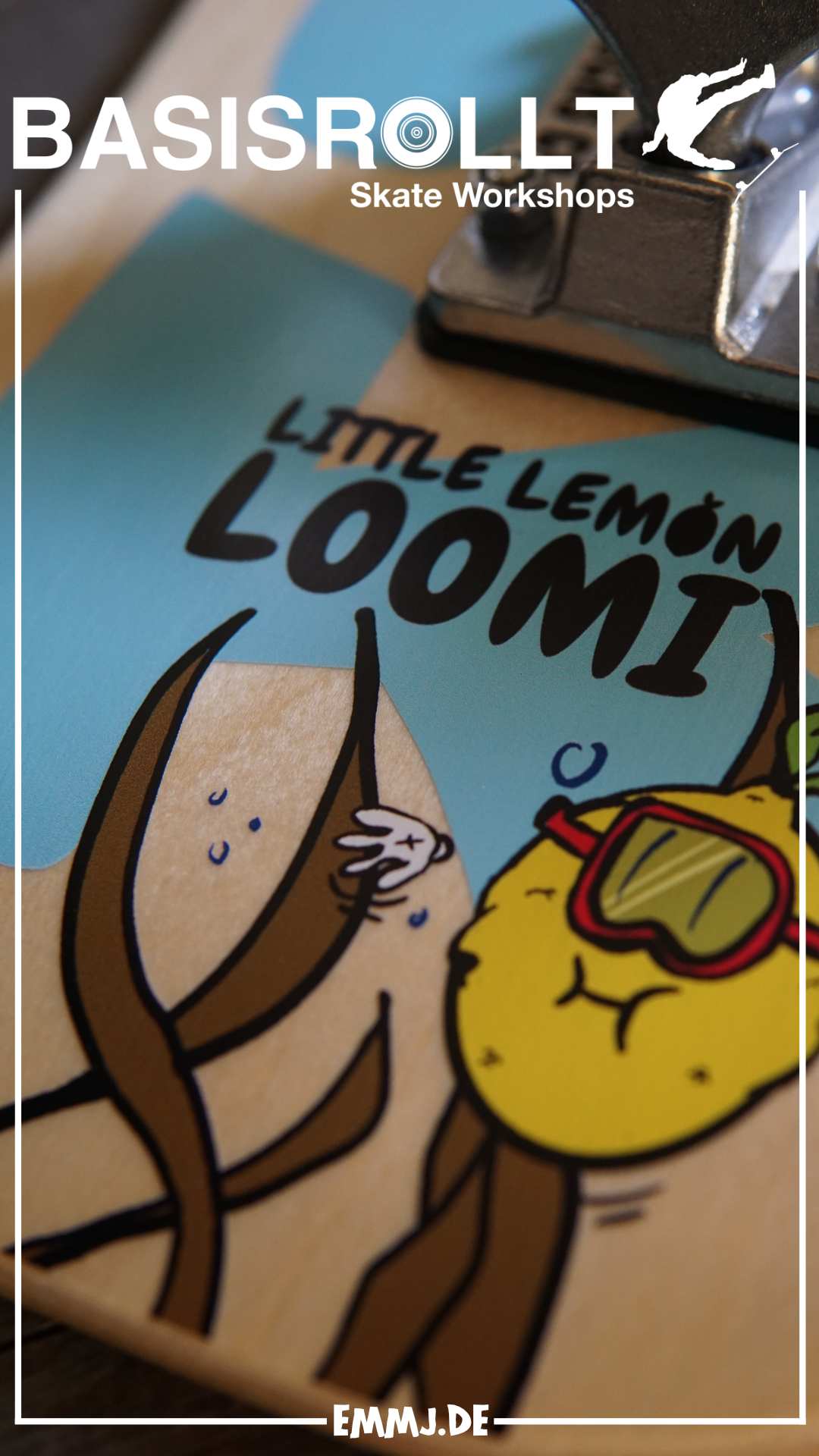 Little Lemon Loomi - SHARK- Kids Cruiser Skateboard