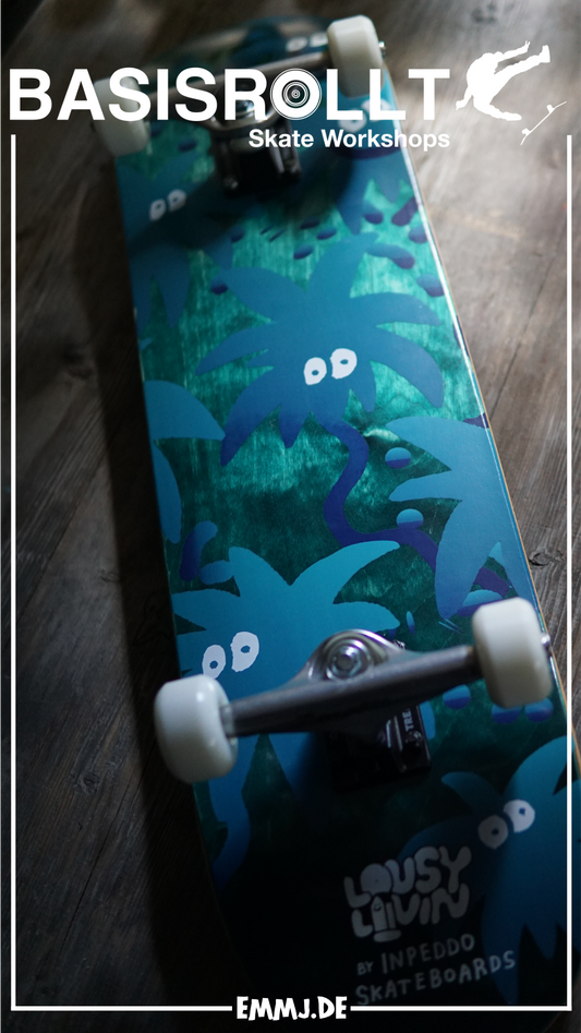 INPEDDO  Palm Eyes - Skateboard Complete 8.125