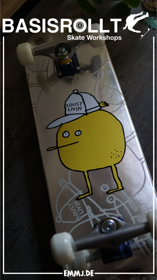 INPEDDO  Silver Lemon - Skateboard Prem Complete 8