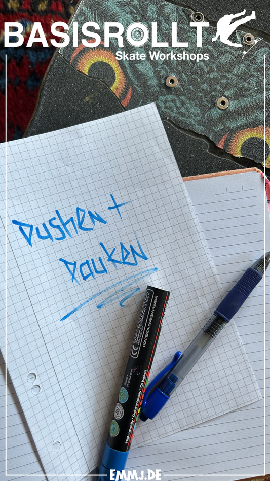 Pushen & Pauken - lernen, üben und bewegen mit dem Skateboard, Scooter oder Inliner Erik Halisch-EMMJ