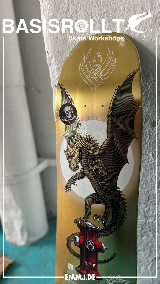 Powell-Peralta Flight Pro Shape 311 Andy Anderson Hydrant Skateboard Deck 8.4