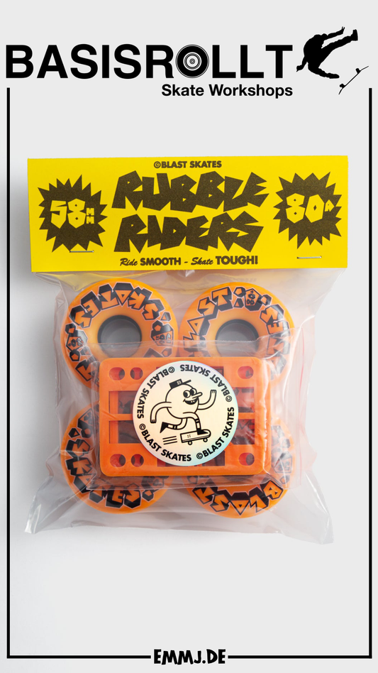 Blast Wheels Rubble Riders 80a 58 mm Erik Halisch-EMMJ