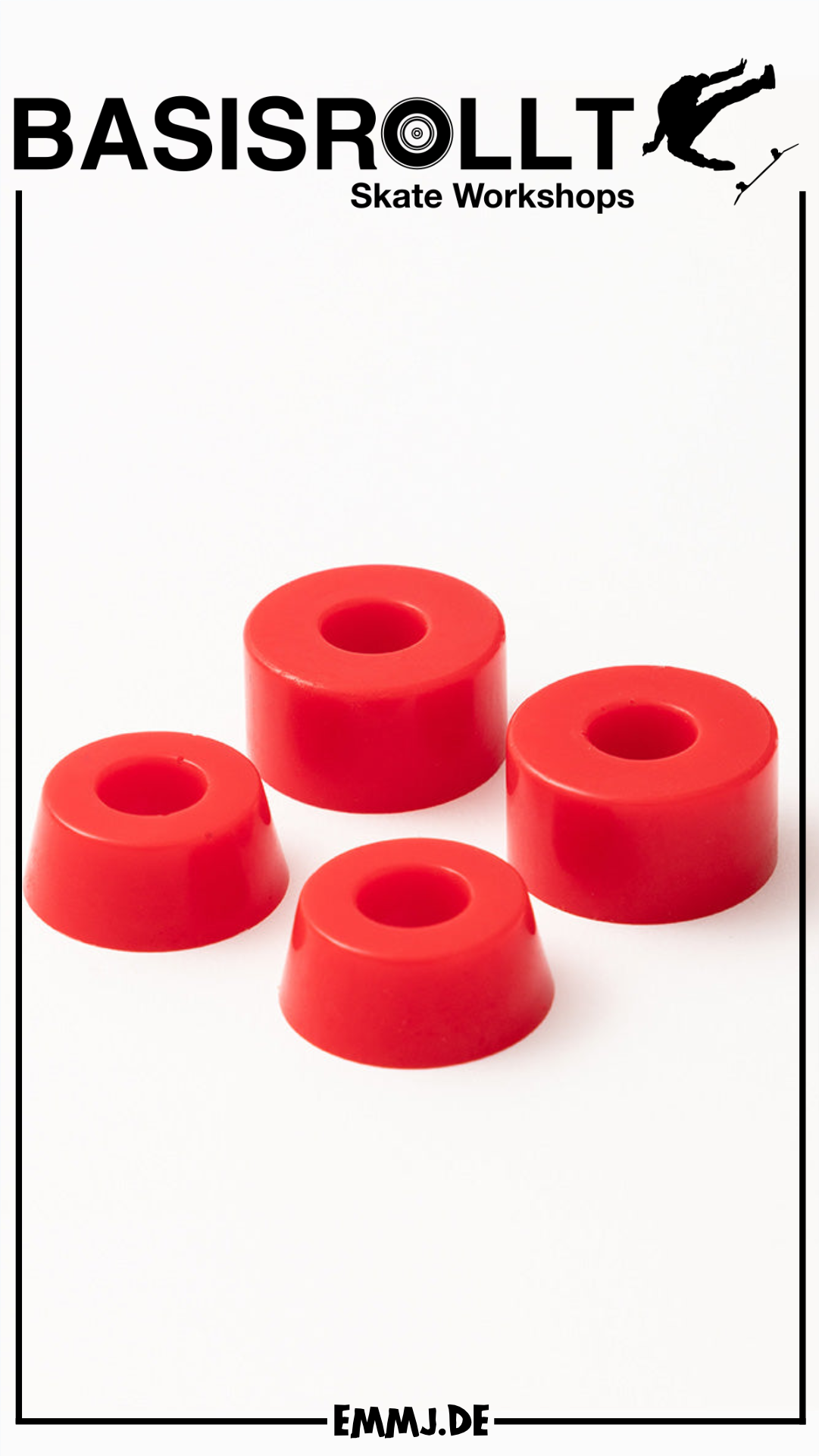 TREMENDOUS Bushings 88A (soft) red
