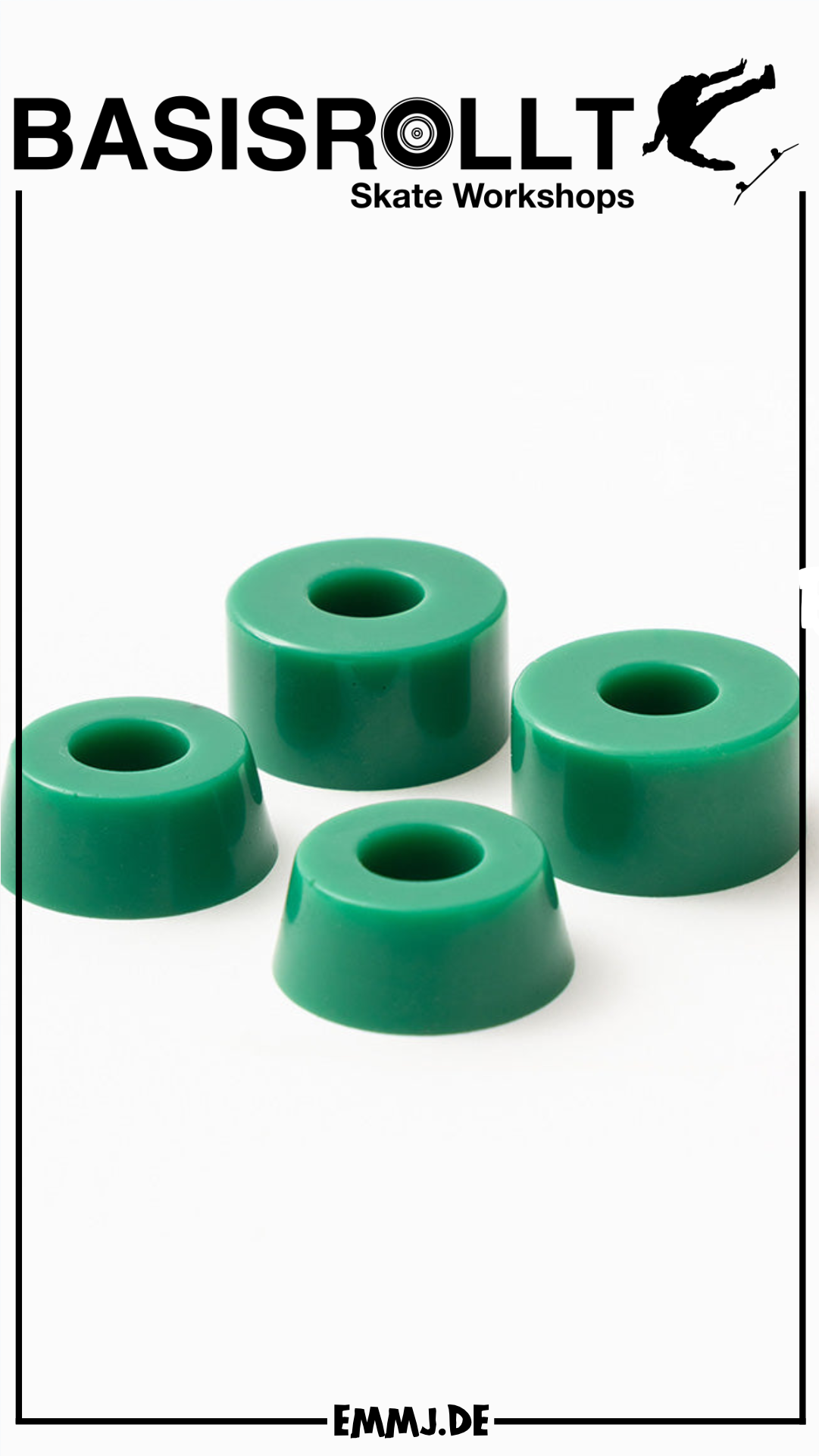 TREMENDOUS Bushings 78A (super soft) green