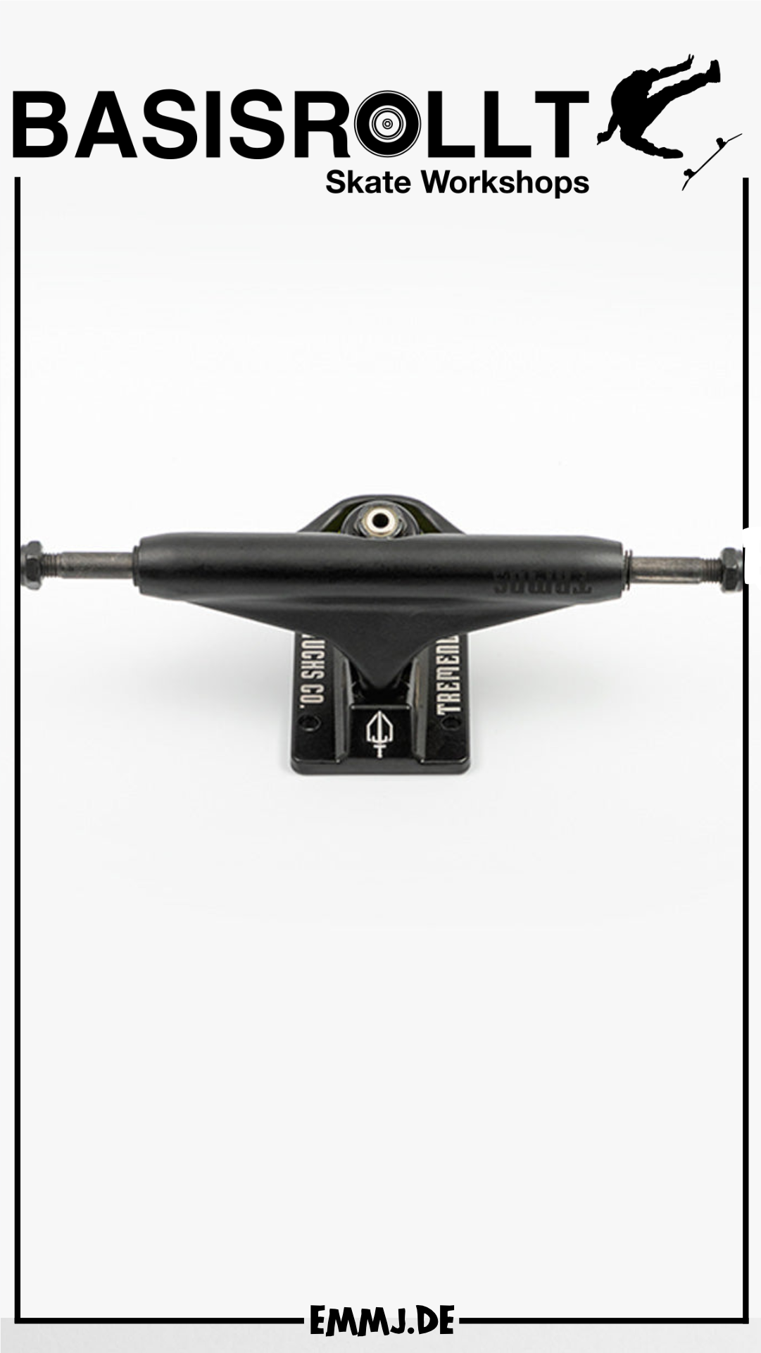 TREMENDOUS PRO Trucks  schwarz 5.5