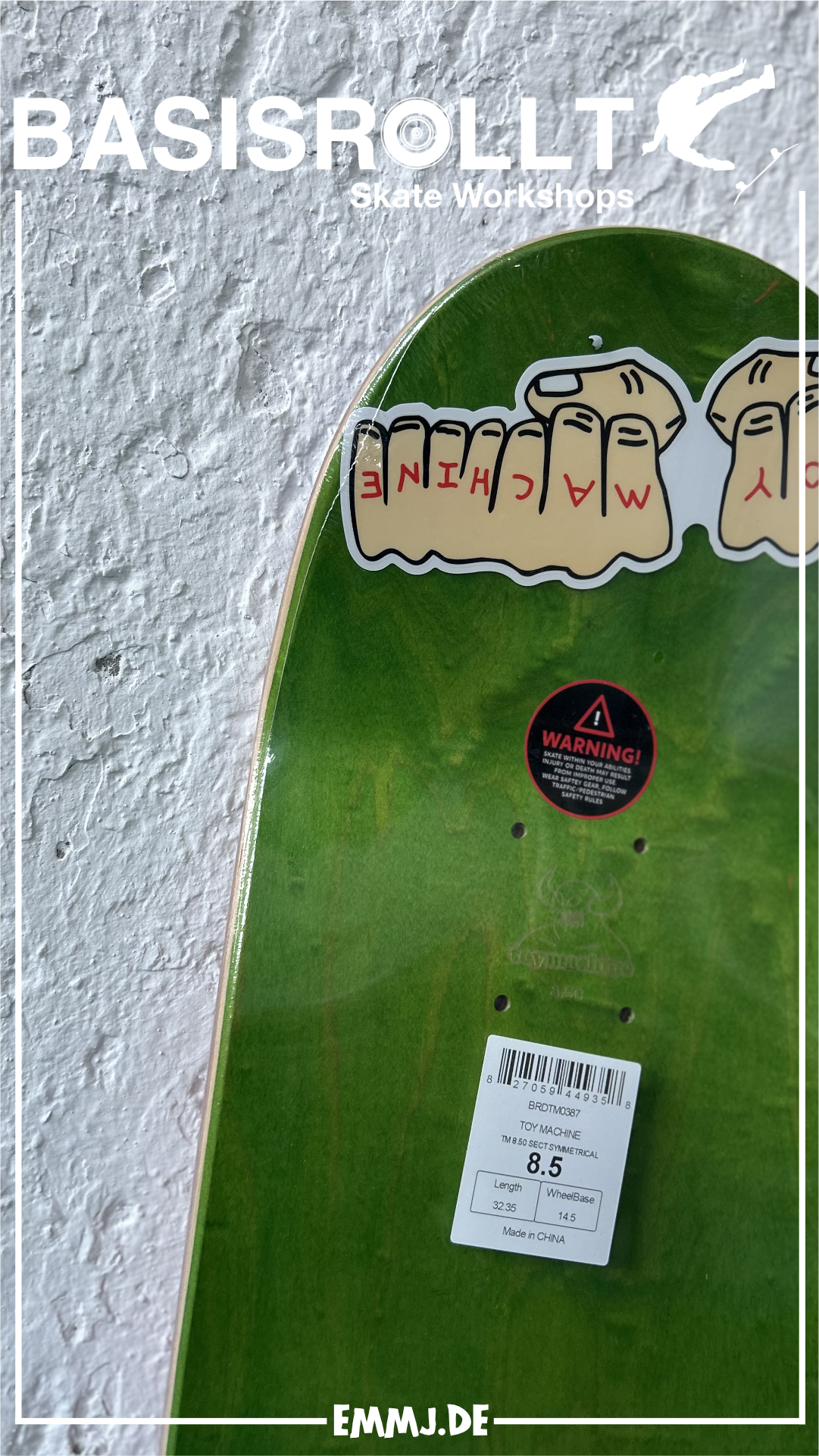 Toy-Machine SECT SYMMETRICAL 8.5