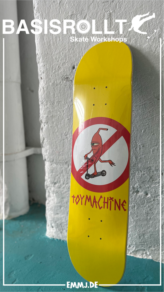 Toy Machine No Scooter Skateboard Deck 8“