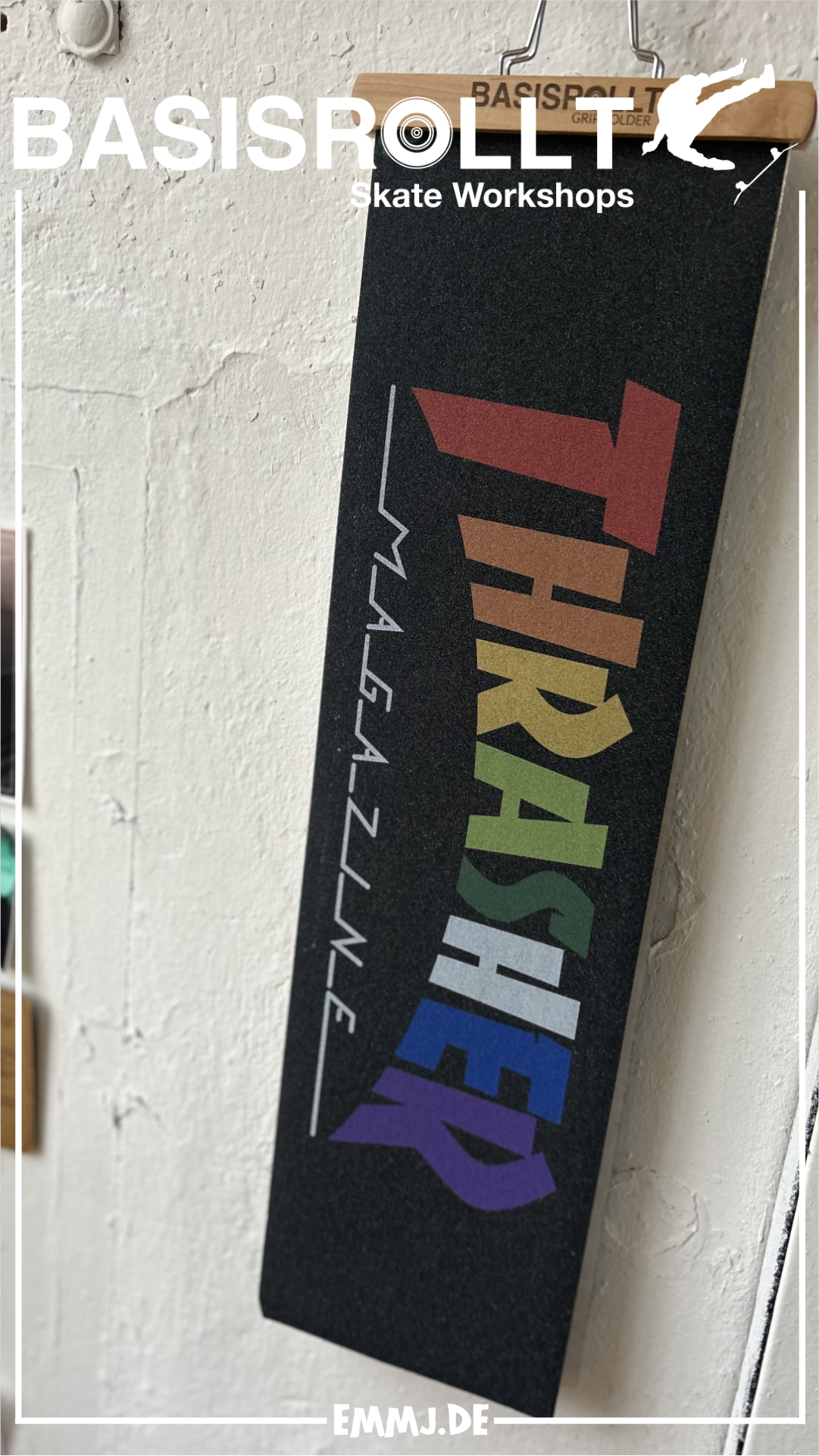 THRASHER RAINBOW MOB-Griptape 9“