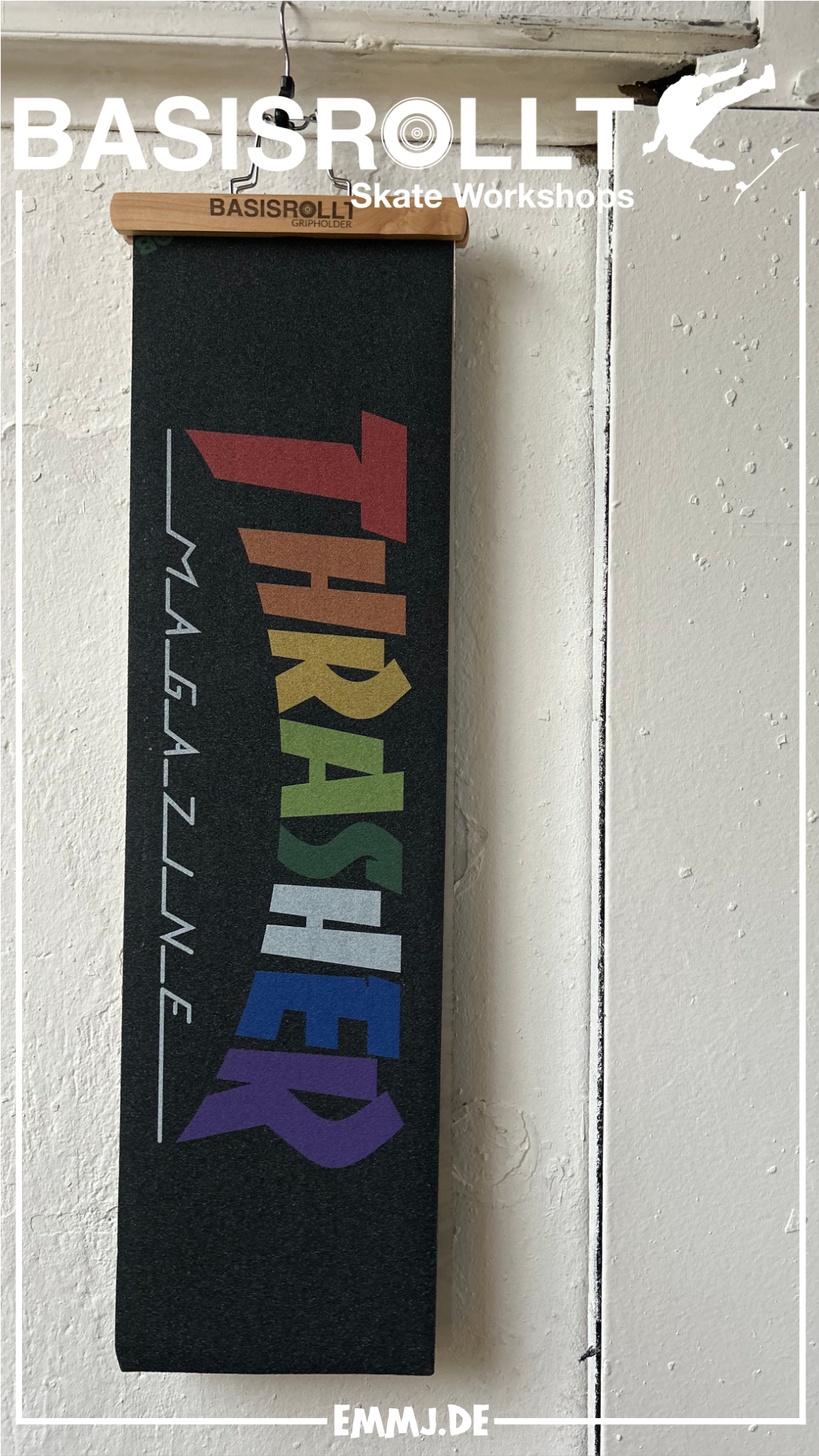 THRASHER RAINBOW MOB-Griptape 9“