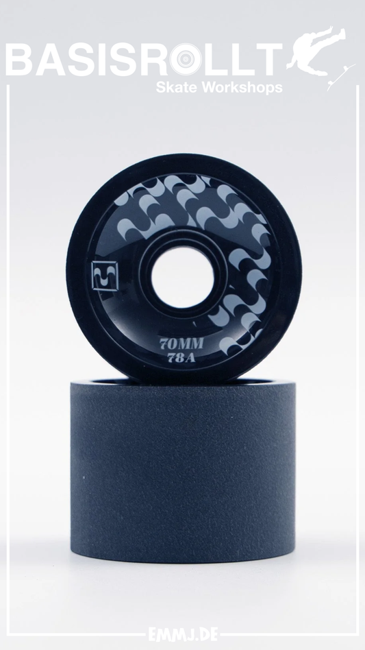 Signature Pattern, Wheel, black, 78a, 70mm