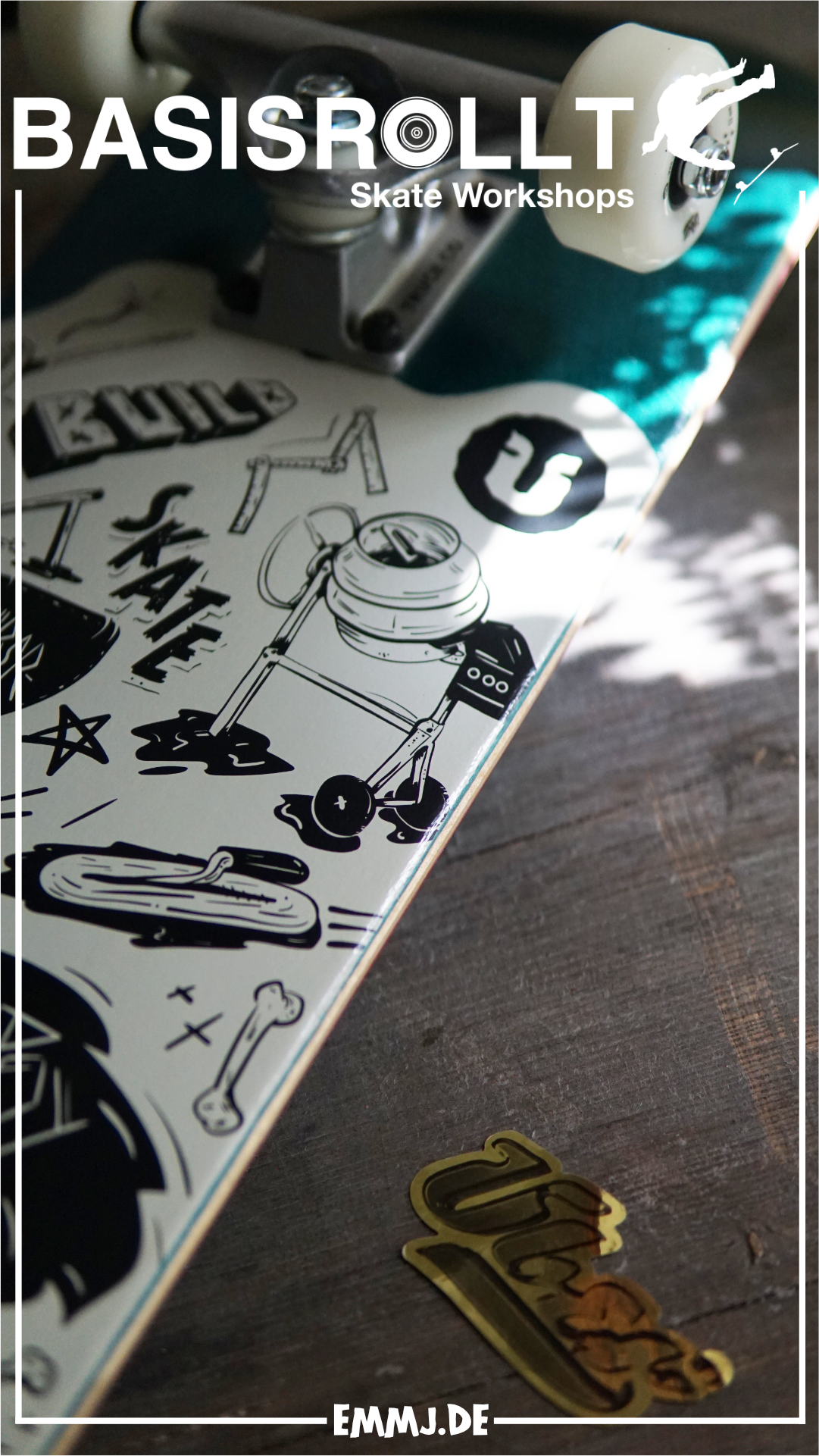 ÜBER  DIY - Skateboard 3-Star Complete 7.5