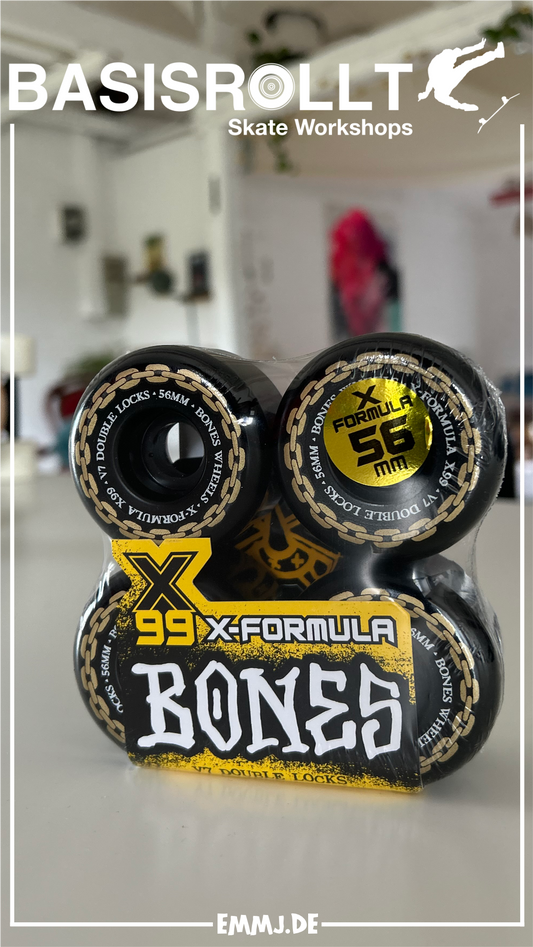 Bones Wheels X-FORMULA 99A V7 DOUBLE LOCKS ANNUALS Erik Halisch-EMMJ