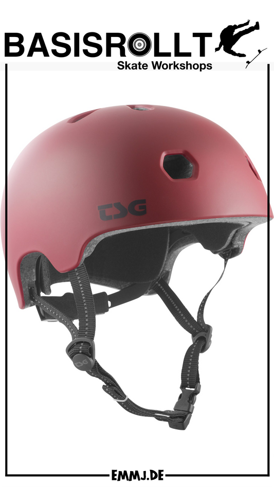 TSG META SOLID COLOR  satin oxblood L/XL