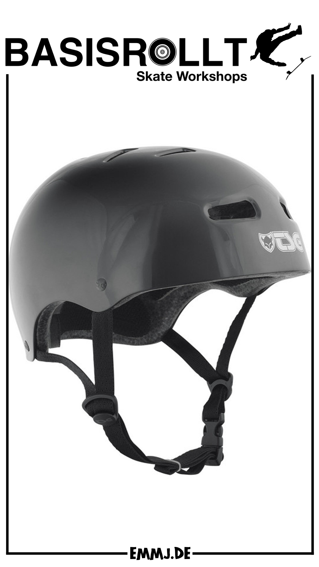 TSG SKATE/BMX SOLID COLOR schwarz s/m