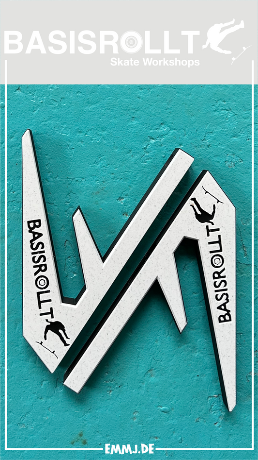 Wall Mount Wall Hanger Wandhalter Board Halter für Skateboards marmor/schwarz Erik Halisch-EMMJ